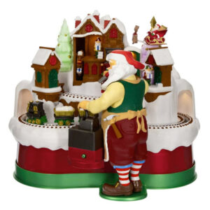 2019 offers Hallmark Keepsake Santa's Magic Train Tabletop Decoration