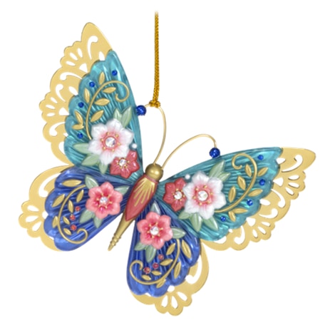 hallmark keepsake 2017 brilliant butterflies christmas ornament