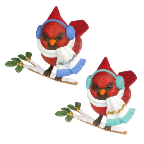 Cozy Critters 2017 Little Songbird in Cozy Hat & Scarf Hallmark Ornament store