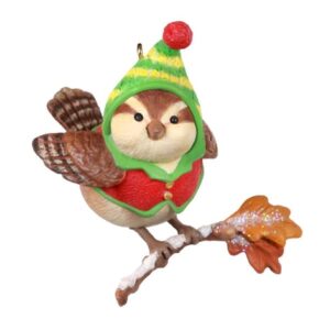 Cozy Critters 2017 Little Songbird in Cozy Hat & Scarf Hallmark Ornament store