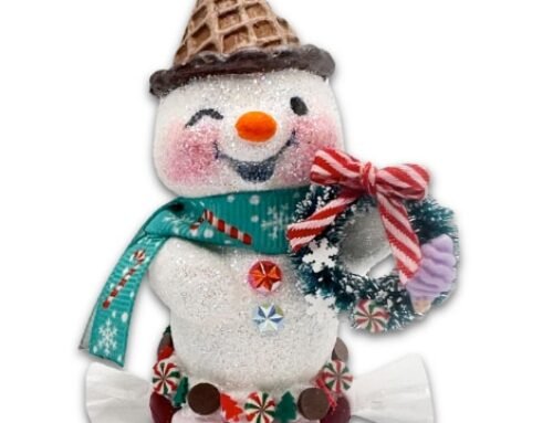 2025 Reveal: Work of Whimsy Ice Cream Party Snowmen by Tammy Haddix