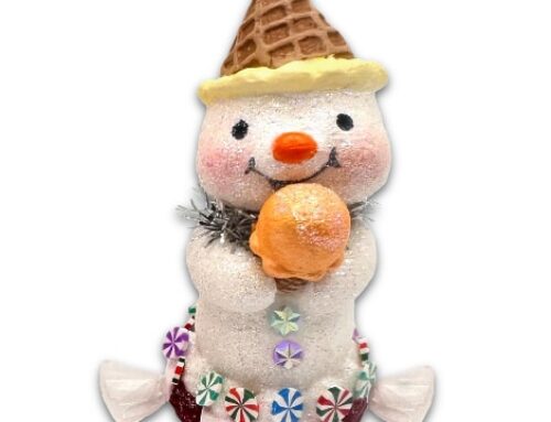 2025 Reveal: Work of Whimsy Ice Cream Party Snowmen by Tammy Haddix