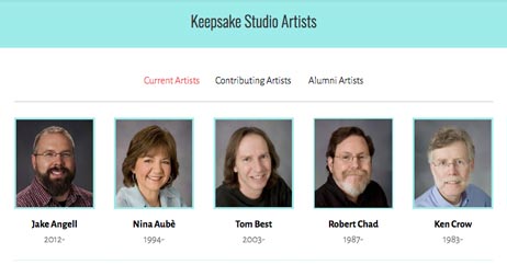 Artist-Example-Page